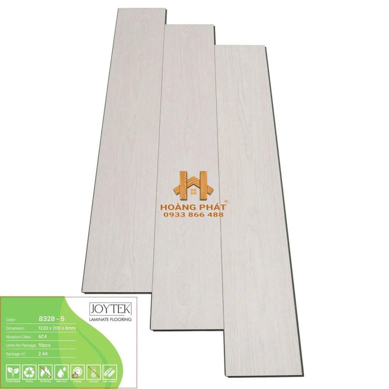 Sàn Gỗ JoyTek 8mm Cốt Xanh 8328-5