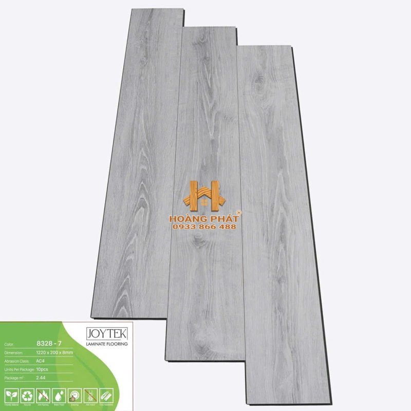Sàn Gỗ JoyTek 8mm Cốt Xanh 8328-7