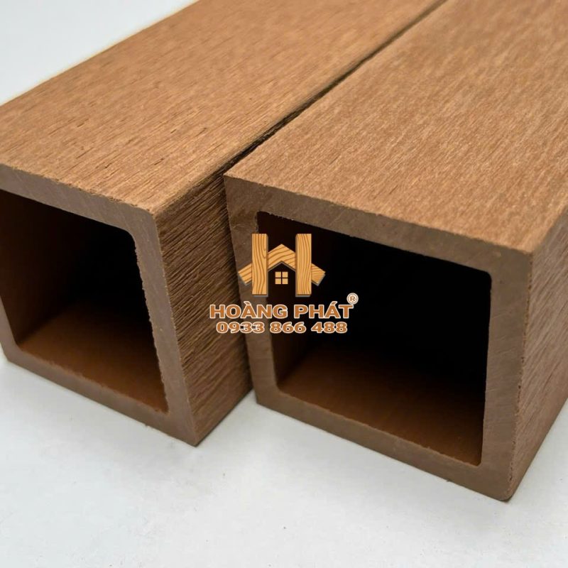 Thanh Lam Gỗ Nhựa Trang Trí 50 x 50 x 2400mm Teak
