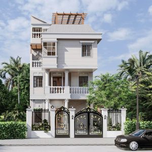 [2025] Sàn Gỗ Hương Lào 15 x 90 x 900mm tại nhà chị Dung City Land Gò Vấp
