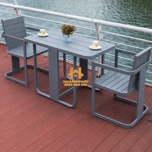 Bộ Bàn Ghế Composite Gấp Gọn Tiện Dụng HP940