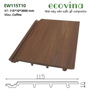 Tấm ốp gỗ nhựa Ecovina 115H10
