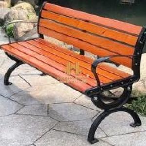 Ghế Băng Gỗ Nhựa Ngoài Trời Hwood HW-GB05 - ảnh minh họa sản phẩm