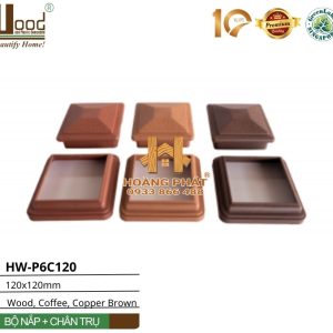 Bộ Nắp Và Chân Trụ Nhựa Hwood HW-P6C120 – tổng hợp mẫu