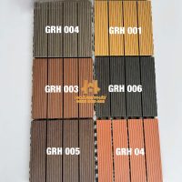 Vỉ gỗ nhựa ngoài trời lát ban công giá tại kho