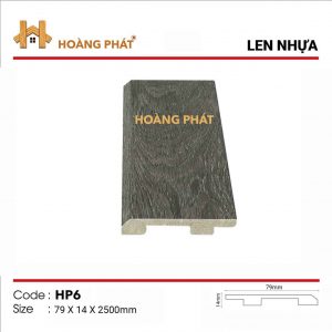 Len Chân Tường Nhựa HP6