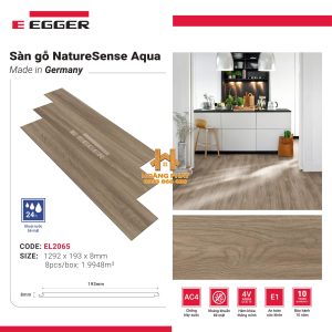 Sàn Gỗ Egger NatureSense Aqua 8mm EL2065