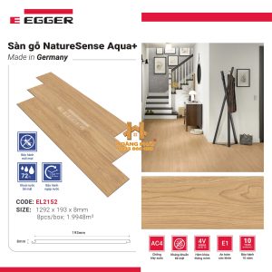 Sàn Gỗ Egger NatureSense Aqua Plus 8mm EL2152