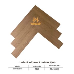 Sàn Gỗ Hybrid Engineered Waterproof Cao Cấp 9860