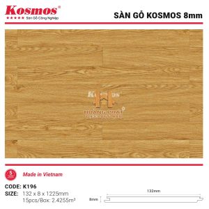 Sàn Gỗ Kosmos Bản Nhỏ K196