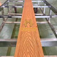 Sàn Gỗ Nhựa Ngoài Trời WPC - Màu Teak - 3D