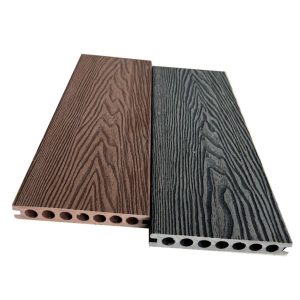 Sàn gỗ nhựa ngoài trời Ecovina vân 3D