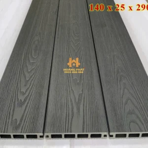 Sàn Gỗ Nhựa Ngoài Trời 3D - Màu Xám
