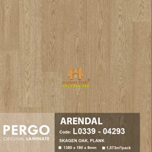[New 2025] Sàn Gỗ Pergo Arendal 9mm 04293
