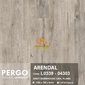 [New 2025] Sàn Gỗ Pergo Arendal 9mm 04303