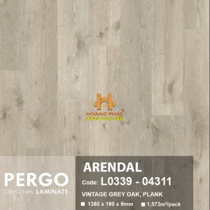[New 2025] Sàn Gỗ Pergo Arendal 9mm 04311