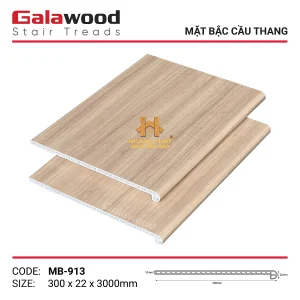 Sàn Nhựa Mặt Bậc Cầu Thang Galawood MB-913