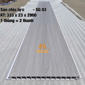 [SALES OFF] Sàn Nhựa Chịu Lực YN03
