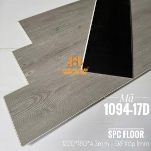 Sàn Nhựa Hèm Khóa Đế Cao Su 5.3mm 1094-17D