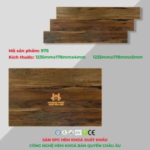 Sàn Nhựa Hoàng Phát Đế Cao Su HP-975
