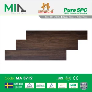 Sàn nhựa hèm khóa MIA 4.2mm MA 3712