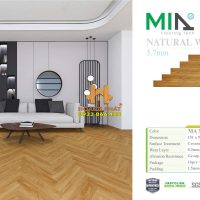Sàn Nhựa Xương Cá MIA MA-XC05 5.7mm Đế Cao Su