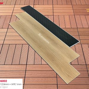 Sàn Nhựa Hèm Khóa Kosmos 5mm Đế Cao Su SPC6002