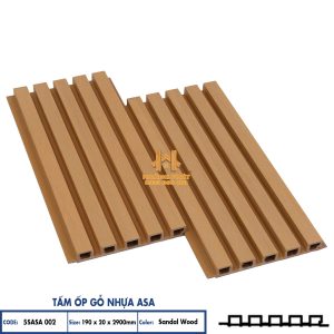 Tấm Ốp Gỗ Nhựa Hobiwood Phủ Asa 5S002