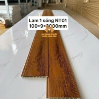 [New 2025] Tấm Ốp Lam 1 Sóng Ốp Trần Trong Nhà NT01