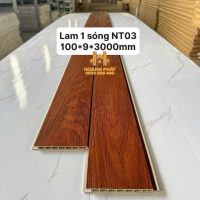[New 2025] Tấm Ốp Lam 1 Sóng Ốp Trần Trong Nhà NT03