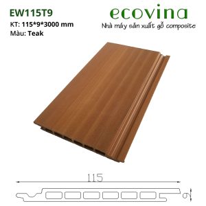 Tấm ốp gỗ nhựa Ecovina 115T9