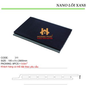 Tấm Ốp Nano Cốt Xanh - Bản Nhỏ