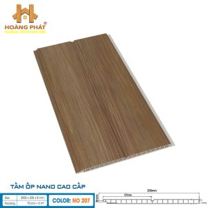 Tấm Ốp Nano Hobi Wood Cao Cấp NO-207