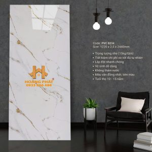 Tấm Ốp PVC Vân Đá Chất Lượng PVC 8234