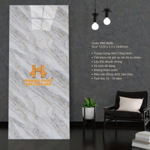 Tấm Ốp PVC Vân Đá Chất Lượng PVC 8235