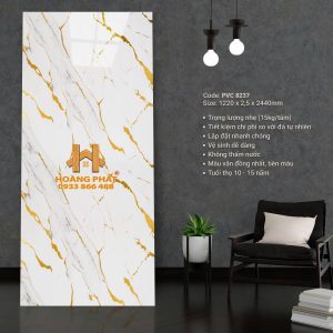 Tấm Ốp PVC Vân Đá Chất Lượng PVC 8237