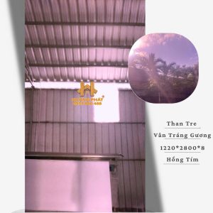 Tấm Ốp Than Tre Bóng Gương Hồng Tím