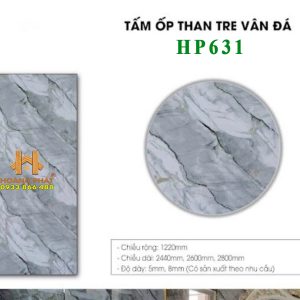 Tấm Ốp Than Tre Vân Đá HP631