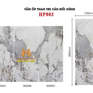 Tấm Ốp Than Tre Vân Đối Xứng HP-003