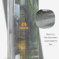 Tấm Ốp Than Tre Vân Giọt Nước Bạc