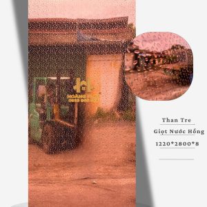 Tấm Ốp Than Tre Vân Giọt Nước Hồng