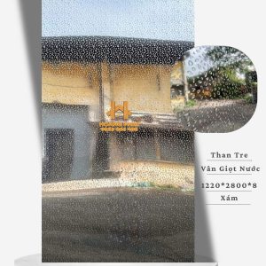 Tấm Ốp Than Tre Vân Giọt Nước Xám