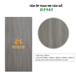 Tấm Ốp Than Tre Vân Gỗ HP905