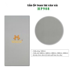 Tấm Ốp Than Tre Vân Vải HP908