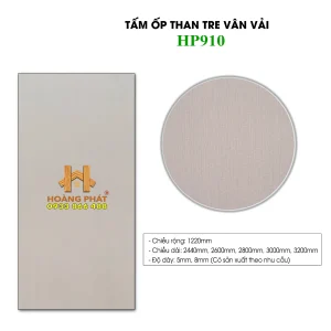 Tấm Ốp Than Tre Vân Vải HP910