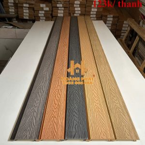Tấm Ốp Tường Gỗ Nhựa WPC Vân 3D 125 x 21 x 2900mm