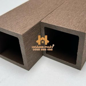Thanh Lam Gỗ Nhựa Trang Trí 50 x 50 x 2400mm Coffee