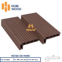 Thanh Nẹp Góc Gỗ Nhựa Ngoài Trời HobiWood