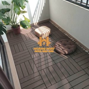 Vỉ Gỗ Nhựa Ngoài Trời HP300 - Coffee