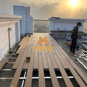 Hoàn thiện dự án D Metropole Hà Tĩnh - Sàn Gỗ Nhựa ngoài trời